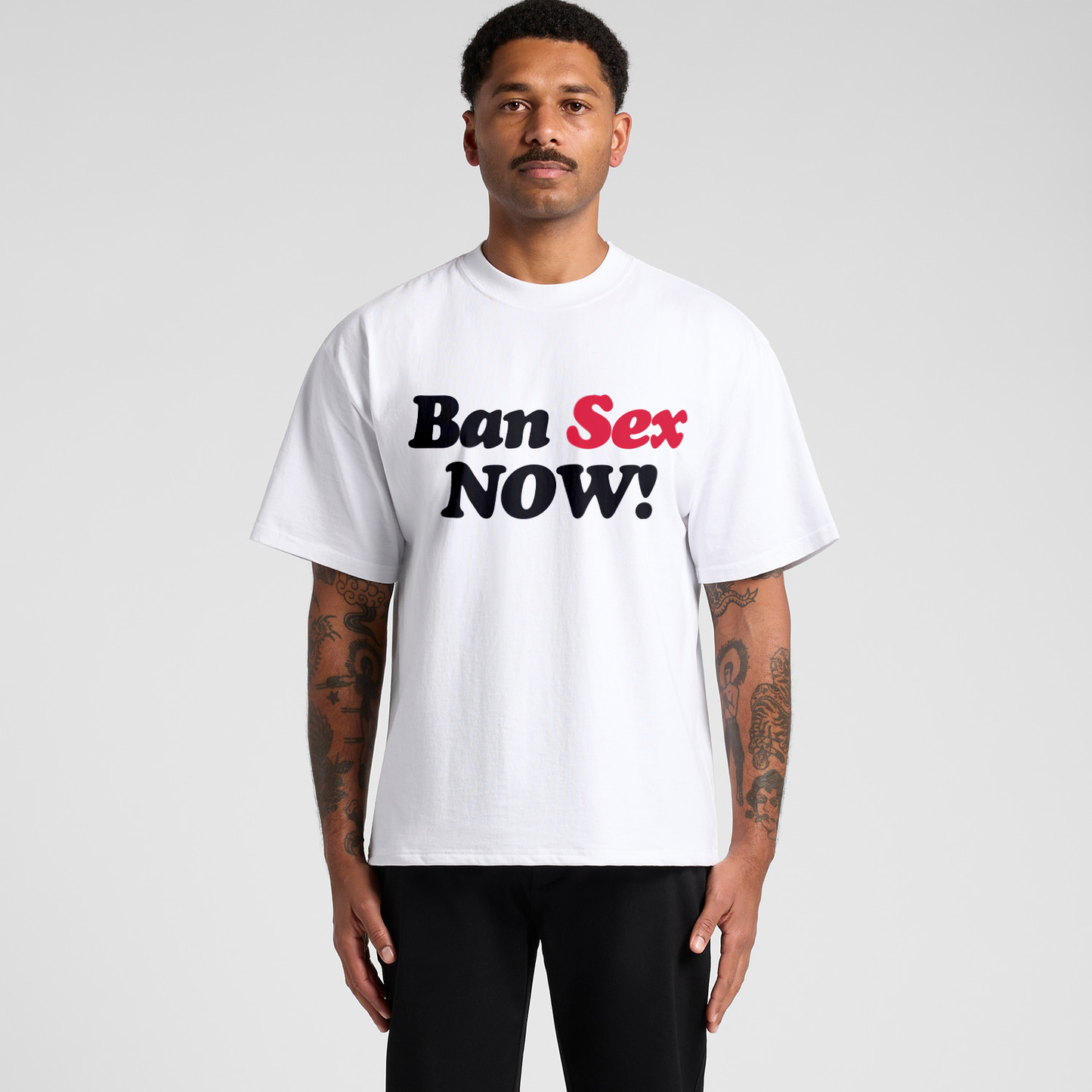 Ban Sex Now! OG White T-shirt