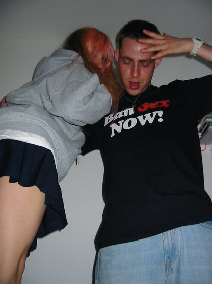 Ban Sex Now! Black T-shirt